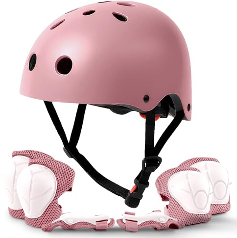 KAYMAN Kids Bike Helmet age 3 to 12, Adjustable Safety Gear for Boys and Girls, Suited to Scooter, Cycling, Skateboard & Roller Skating - Protection for Boys & Girls