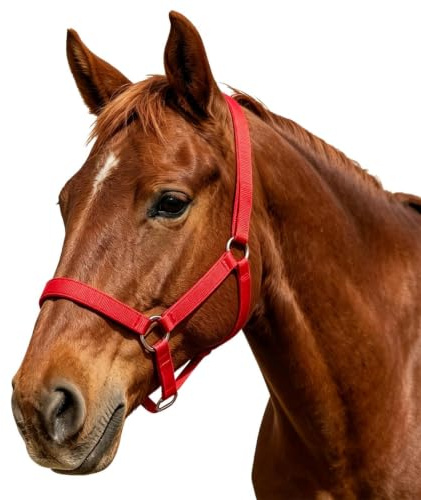 Cabestro Ajustable Para Caballos Atrezzo Ajustable Para Pastoreo Y