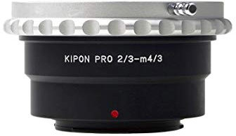 KIPON Adapter 2/3 auf MFT, Glas, Glänzend, Camera Lens Adapter, Phone Case
