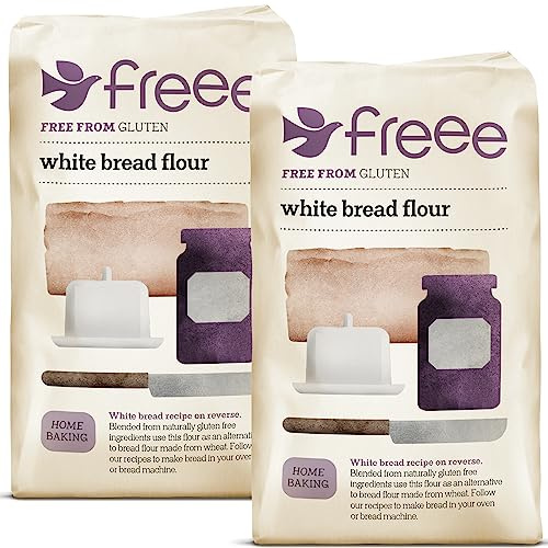 Doves Farm | Glutenfri vit brödmjöl | 2 x 1 kg