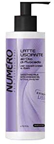 NUMERO Latte lisciante all'olio di avocado 200 ml