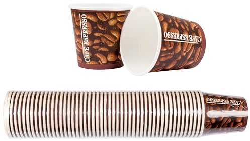 Heku 30471 - Vasos de cartón para café