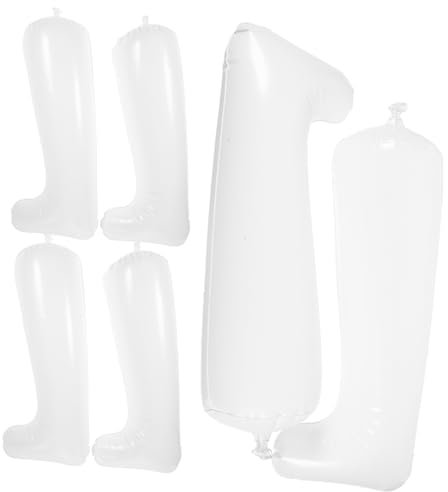 TOPBATHY Inflatable Boots Embauchoirs À Bottes Gonflables En Pvc Support De Maintien Pour Bottes Hautes Facile À Transporter Et Ranger 5 Paires