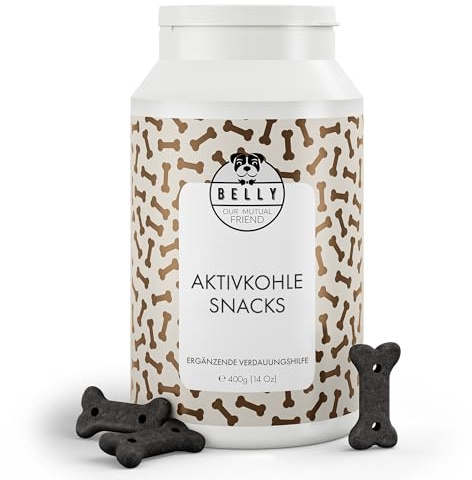Belly Biscotti Digestivi per Cani con Carbone Attivo, 400g