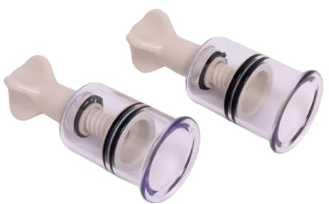2pcs Breast Pump Cups Nipple Suckers Vacuum Suction Cup Women Nipple Suckers, 6 Sizes, Female Sex Toys (4.4cm-2pcs)