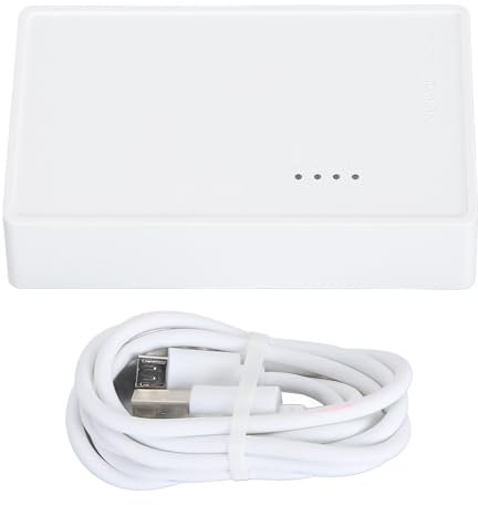 Brilluxa Print Server, USB2.0 Wireless Printer Adapter with LAN Bridge and 480Mbps Transmission, Network Print Server for Windows OS X Printers