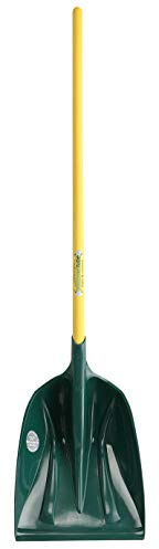 Leborgne, Pelle à Neige et à Grains VMAX, Matière Polymère, Manche Compositube 135 cm, Largeur 36 cm, Poids 1,8 Kg, Grande longueur d’emmanchage, Multi-usages, Allie grand volume et légèreté