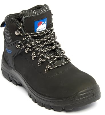 Himalayan Himalayan, 2601BK090 Men’s SRC Safety Boots, Black (Black), 9 UK (43 EU)