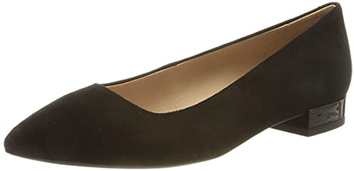 Geox Femme D Charyssa A Ballerines, Black, 37 EU