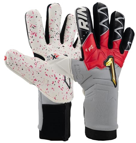 Rinat Outlet > Temporada 2023-24 > Guantes Adulto 2023-24 > Guantes Adulto Semi 2023-24 Xtreme Guard Zhero Semi, Gris/rojo/blanco, Unisex Adulto