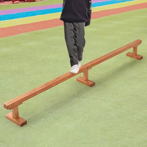 Professional Balance Gymnastics Beam, Extra-Firm Wooden Floor Walking Beam Bar, 59 79 118 Inch Long Home Gymnastics Equipment for School Club Gym Center ( Size : 300cm(118.1in) long/15cm(5.9in) width