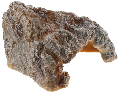 POPETPOP Realistische Schildkröten-sonnenplattform Aus Kunstharz Reptilien-simulationshöhlen-Plattformen Ruheständer Für Landschildkröten Und Schildkröten