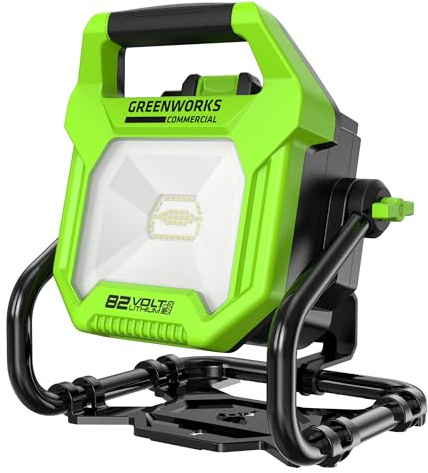 Greenworks 82V (AC/DC) 2500-Lumen LED Work Light, Battery and Charger Not Included