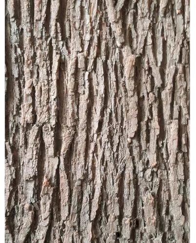 Corteccia di albero artificiale, involucro flessibile di corteccia di albero finto per tubi, colonne e decorazioni murali, struttura realistica del tronco per progetti di artigianato e fai da te, 118