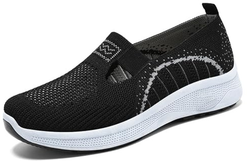 Zapatillas de deporte para mujer diabéticos zapatos ortopédicos de malla verano ligeras zapatillas de caminar zapatillas de deporte para mujer transpirables informales zapatos de correr anchos zapatos