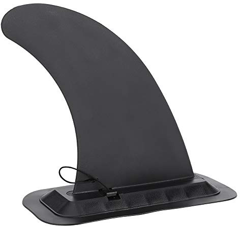 Tbest Paddle Board Fin Replacement Sup,Surf & Fin Detachable Center Fin Removable Stand Up Paddle Board Surfboard Tail Rudder Plastic Surfing Watershed Fin for Long Board Surfboard Paddleboard
