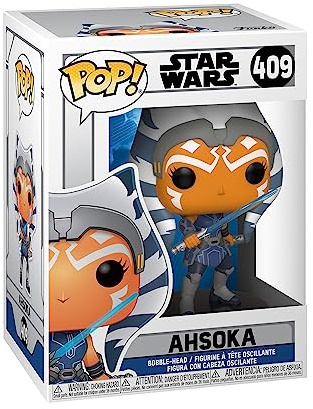 Funko POP! Star Wars: Clone Wars - Ahsoka Tano - Samlarobjekt vinylfigur - Presentidé - Officiella varor - Leksaker för barn och vuxna - TV-fans - modellfigur för samlare och display