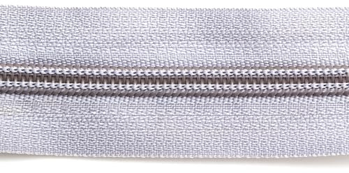 ADS Zipper Fermeture éclair continue en nylon n°5 avec 10 glissières (beige naturel - 307, 5 m)