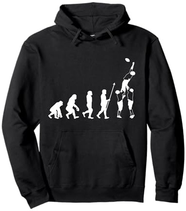 SteMi Vêtement Joueur De Rugby Maillot France - Sweat à Capuche Noir Unisex Adulte Mixte - XV De France - Size S - Polo - Sport - Adultes Unisex - Rugby Fans