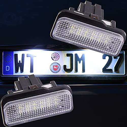 LED-registreringsskyltbelysning från Recambo lämplig för Mercedes E-klass S211 | W211 | 2002 2009