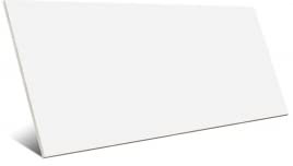 Agatha White 25x50cm Ceramic Gloss Wall Tiles for splashback Above Sink/Shelf or Under Mirror (Pack of 4 Tiles)