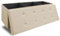 DuneDesign Banco Almacenaje 110 cm - Baul con Asiento hasta 250 kg - Cuero Sintético - 120L Baul Almacenaje Dormitorio Banco Recibidor Entrada Baul Juguetes Infantil Baul Zapatero Puff Reposapies