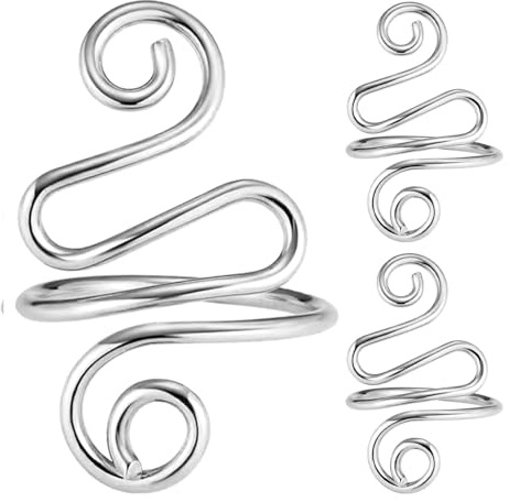 3 Pièces Anneaux Crochet, Crochet Tricot Bague Guide Fil Pour Crochet, Outil De Tricot De Guide De Fil, Dé À Tricoter De Taille Réglable Pour Mère Grand-mère