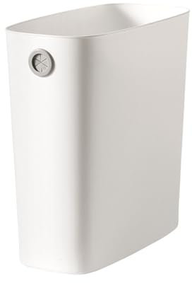 aqxreight Cestino per la Carta Straccia Stretto, 23x9x27 Cm, in Plastica, di Grande capacità, Rettangolare, per Bagno, Camera da Letto, Cucina, Casa, Ufficio