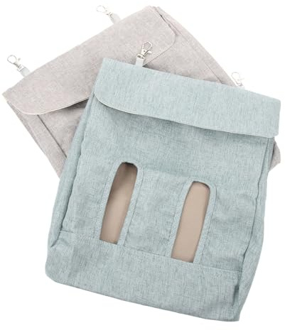 VICASKY 2 pièces Poche de Nourriture pour Lapin et Cobaye Poche Suspendue pour Foin Petit Animal Accessoire de Cage Léger Anti-gaspillage Stockage Pratique pour Cochons et Chinchillas