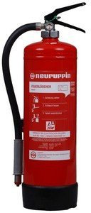 6l Wasserlöscher W6DN 4LE FLN Neuruppin (Instandhaltungsnachweis Feuerlöscher-Tauschsystem)