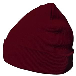 DonDon Berretto Uomo Berretto Donna Beretto Invernale Beanie Design Classico Burdeos
