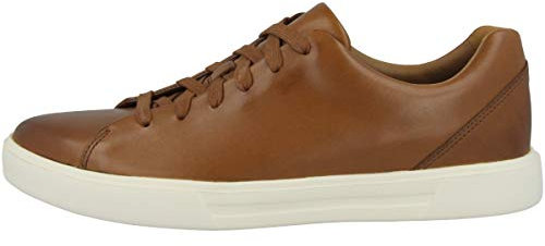 Clarks Herren Un Costa Lace Sneaker, Tan Leder, 46 EU