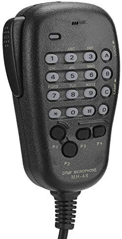 MH-48 6 Pines DTMF Micrófono de Altavoz de Mano Equipo de micrófono de Mano con botón para estación de Radio FT-7800R, FT-7800E, FT-7800, FT-7900R, FT-8800R, etc.