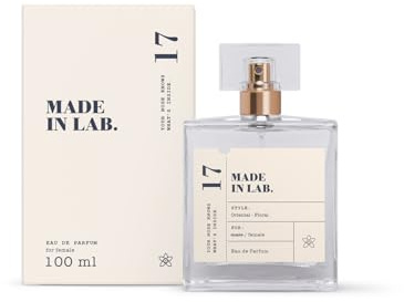 MADE IN LAB Nr.17 Parfum Damen, Elegante Eau de Parfüm für Frauen, feminin, intensiv, langanhaltender Duft | Duftnoten: Orientalisch, Blumig | 100 ml