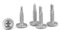 GGXZHT 110 Pezzi Viti Autofilettanti per Metallo, Viti Autoperforanti Viti Autoforanti per Lamiera di Acciaio, Alluminio, Legno, Plastica (M4.2 x 19 mm)