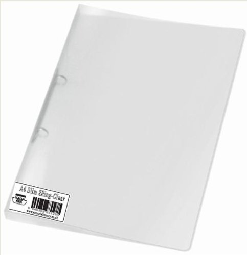Ark Ringbuch, A4, 2 Ringe, 15 mm, transparent, 3 Stück