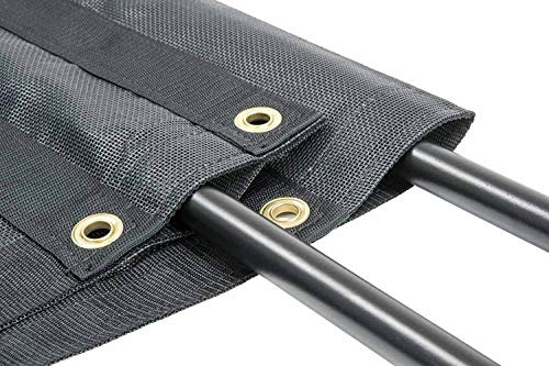 Mytee Products 7' x 14' Dump Truck Vinyl Coated Mesh Tarps Cover with 5 Inch 18oz Double Pocket