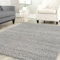 Shaggy Teppich Farbe Hochflor Langflor Teppiche Modern Uni Farben, Farbe:Grau, Maße:300x400 cm