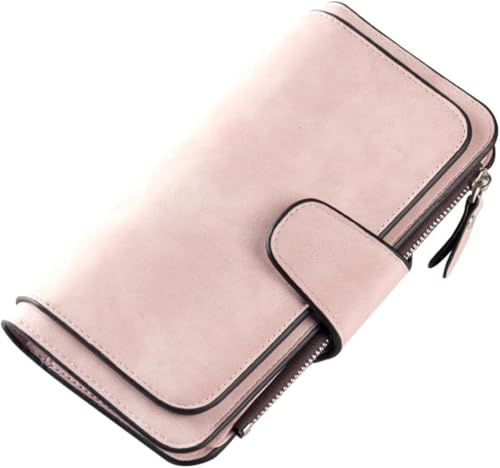 YUEcthynous Femme Portefeuille Blocage,Portefeuille Femme Grande Capacite Femme Portefeuille PU Cuir Porte-Monnaie- en Cuir synthétique Souple, Nombreux Compartiments