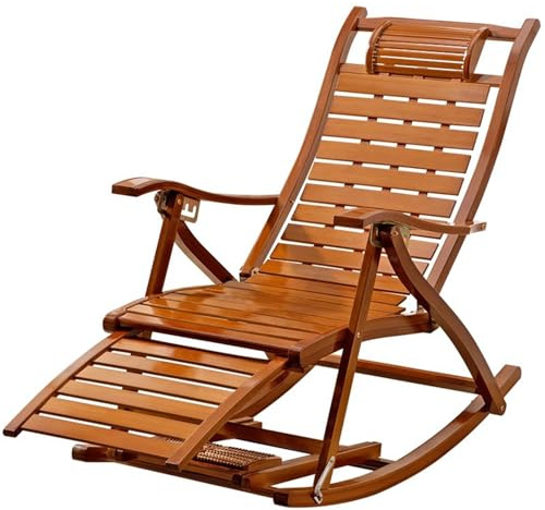 SCGSJZH Silla mecedora para exteriores, plegable y tumbona para sauna, tumbona de balcón, tumbona de jardín, perfecta para tumbonas de patio, balcony