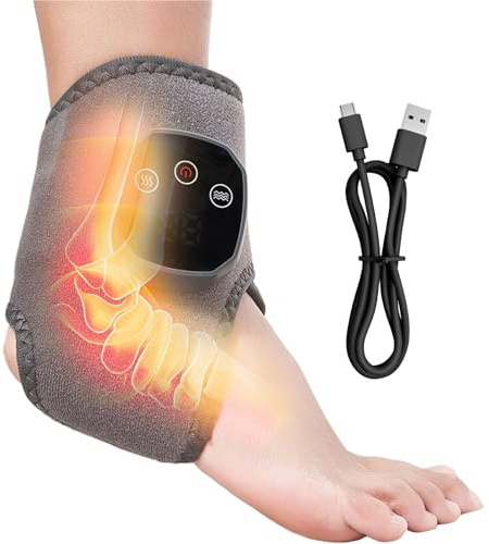 Appareil De Massage Pour Pieds,4 Niveaux de Chaleur Massageur de Jambes Portable | Enveloppe Chauffante Confortable pour Femmes Hommes - Relaxation Musculaire Nerfs Mollet Genoux Spa