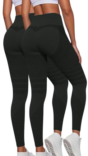 2 Pack Leggings 3D Anticelulíticos Mujer - Leggins Anticelulíticos Mujer 3D Compresión Lipedema,Leggins Anti Celulitis Deportivos Push Up, Mallas Anticelulitis Mujeres Reductores