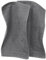 Erwin Müller Gästetuch Heidelberg 2er- Pack 100% Baumwolle anthrazit Größe 30x50 cm - leichte Qualität, saugstark, schnelltrocknend, kompakt - ideal für Sport, Strand, Reisen