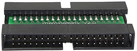 PNGKNYOCN IDE 40-poliger Festplattenadapter von Stecker zu Stecker 3,5-Zoll-Festplattenschnittstellenanschluss Industriecomputer POS-Maschine IDE-Festplattenadapter (paralleler Typ)