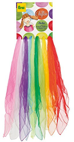 Erzi 44639 Chiffontücher für Freizeit, Sport und Therapie