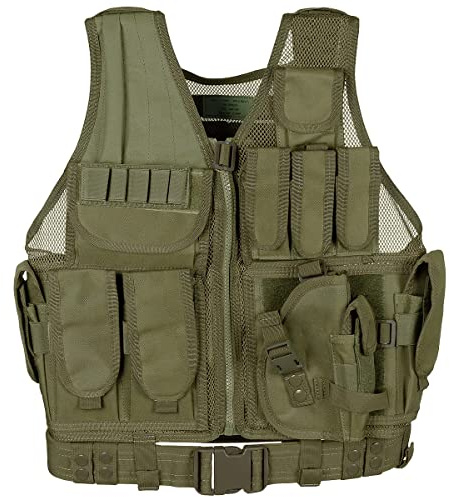 MFH USMC Vest with belt OD Green