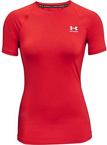 Under Armour HeatGear Authentics Maillot de Compression à Manches Courtes pour Femme