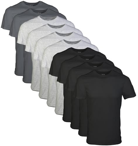 Gildan herr Crew T-shirts, Multipack, Style G1100 Kalsonger (10-pack)