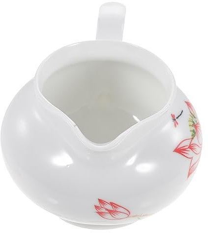 ABOOFAN Milk Pot Pitcher Gravy Boat Porcelain Sauce Serving Bowl for Salad Dressings