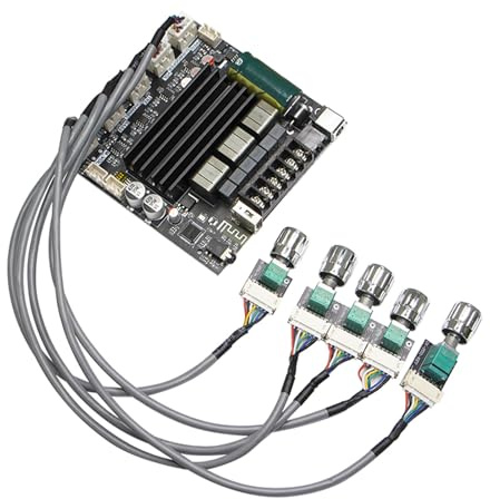 Sound-Leistungs Verstärker Modul 100W und 200W Subwoofer Output 2.1 Kanal BT Digital Sound-Leistungs Verstärker Modul DC12-30V Mehreren Eingangs Optionen